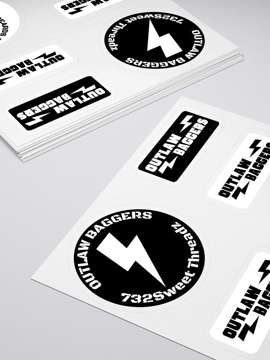 Outlaw Baggers X 732Sweet Threadz Collab Sticker Pack product image (4)