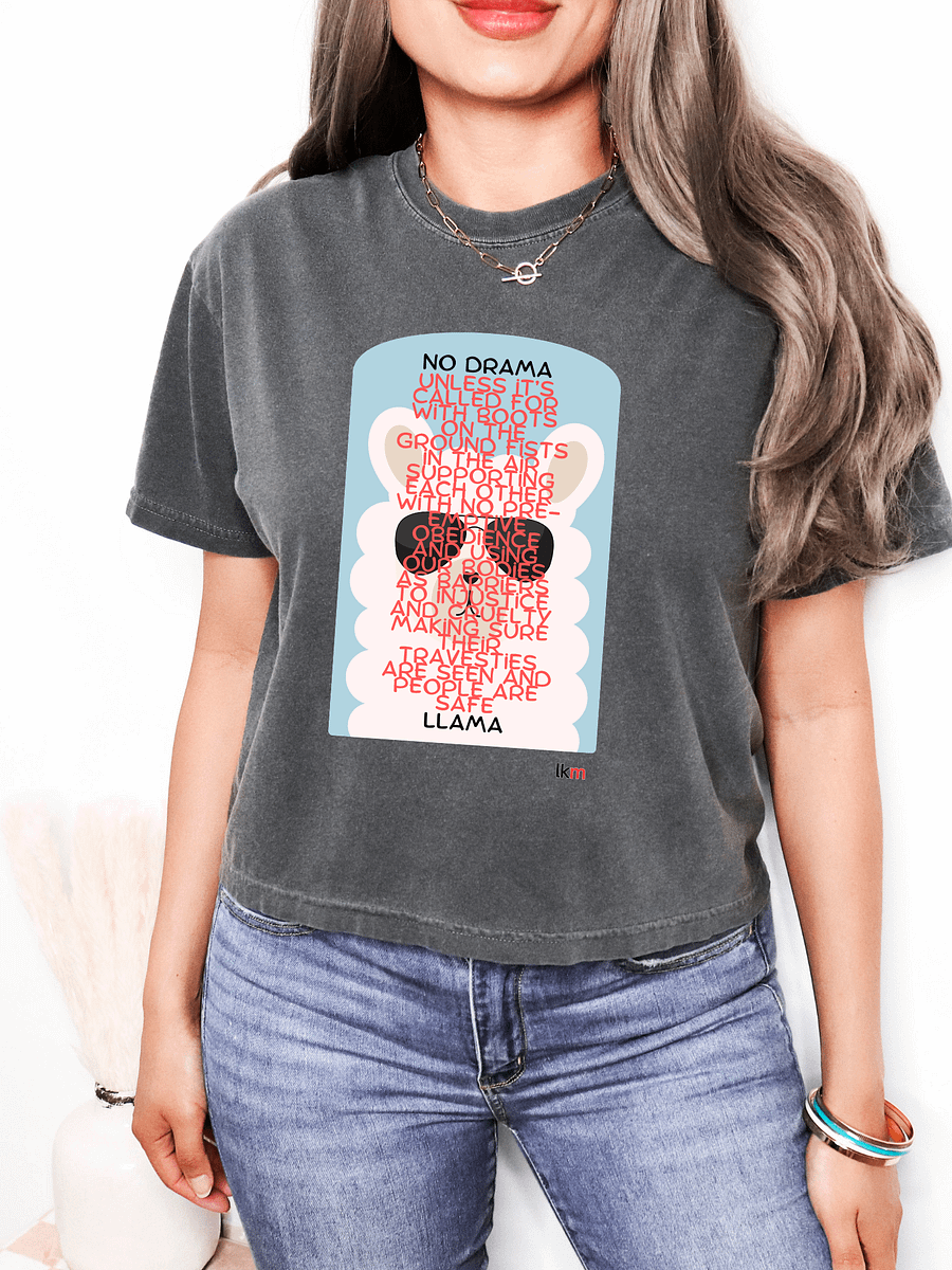 Drama Llama LKM Boxy Tee product image (3)