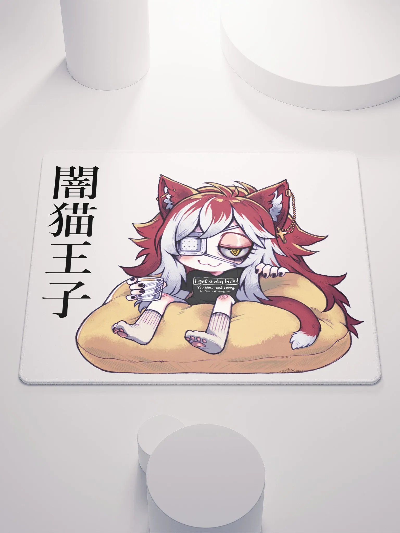 Toe Beans Large 18″×16″ Gaming Mouse Pad product image (1)