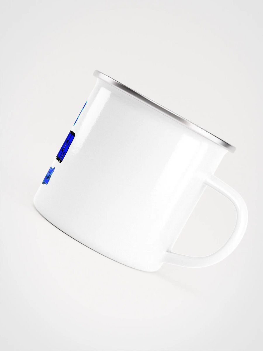 Aye, whot! Blue Thunder Enamel Mug product image (5)