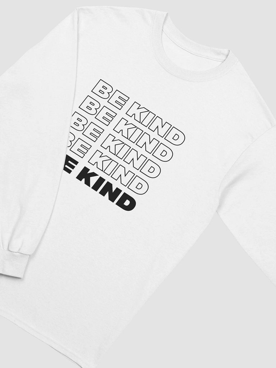 Be Kind - Cotton Long Sleeve T-Shirt product image (1)
