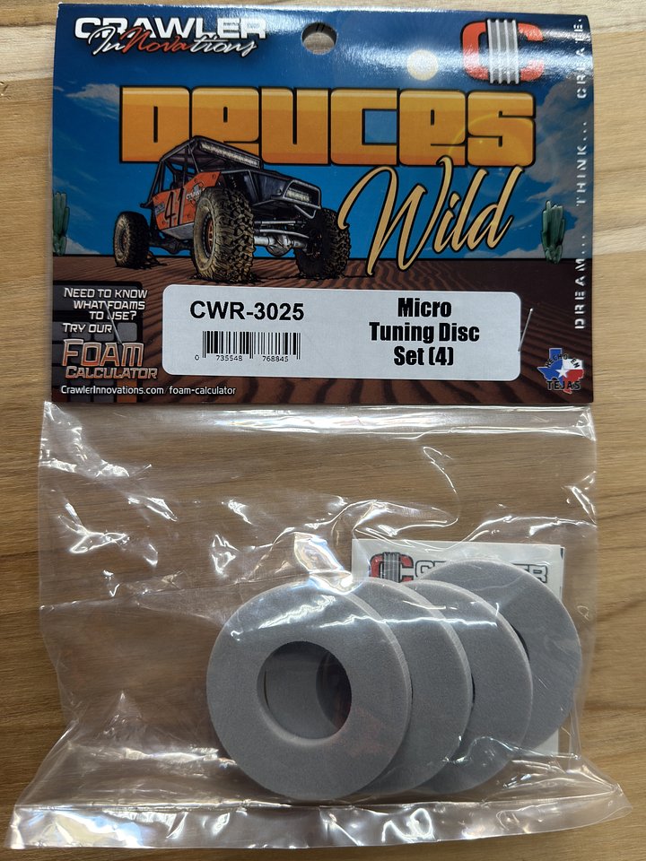 Crawler Innovations Micro Tuning Disc Set (4) product image (1)