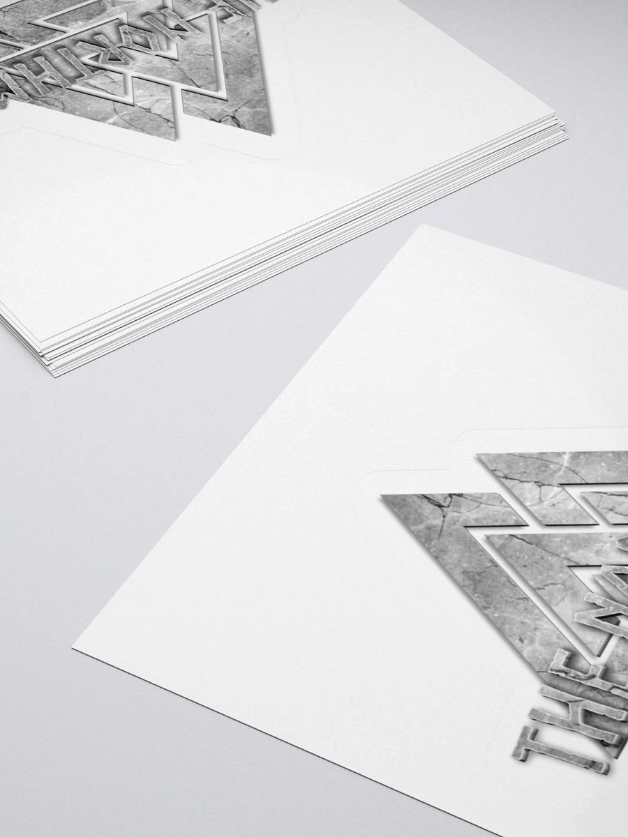 The Northmen Valknut - Grey - Sticker product image (4)