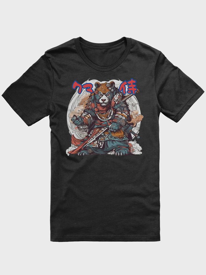 Samurai Bear Warrior Graphic Tee, Anime and Manga Inspired T-Shirt, Cool Unique Art, Gift for Animal Lovers and Geeks Classic Tee product image (1)