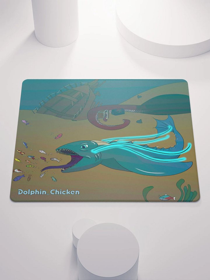 Dolphin's Water Dragon Mouse Pad product image (1)