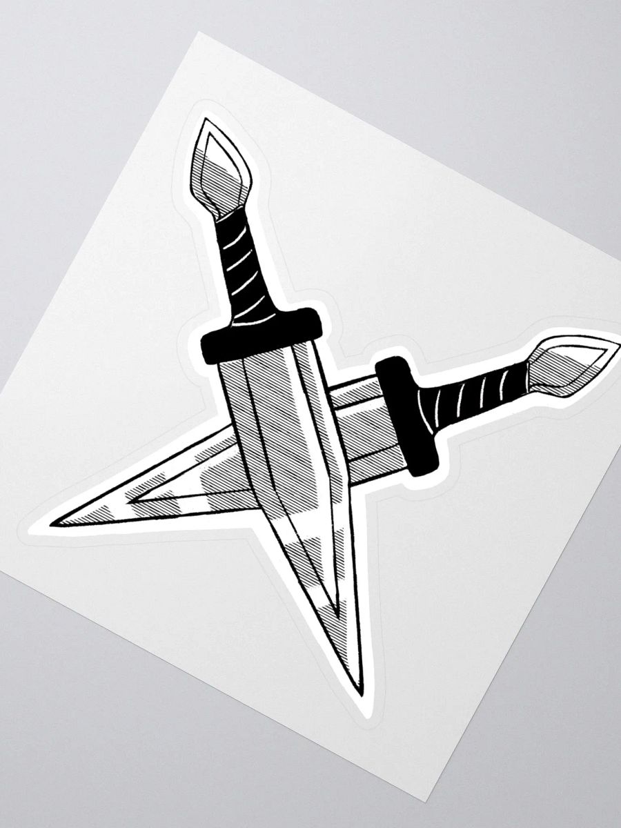 Skai Black & White Symbol Sticker product image (2)
