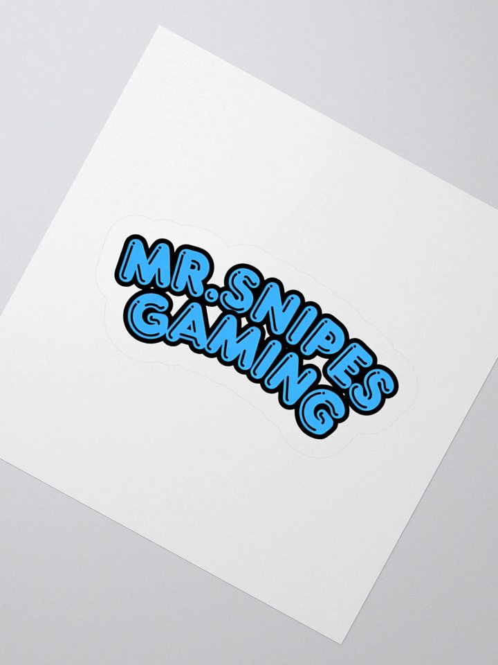 Kiss Cut Stickers - Mr.SnipesGaming product image (5)