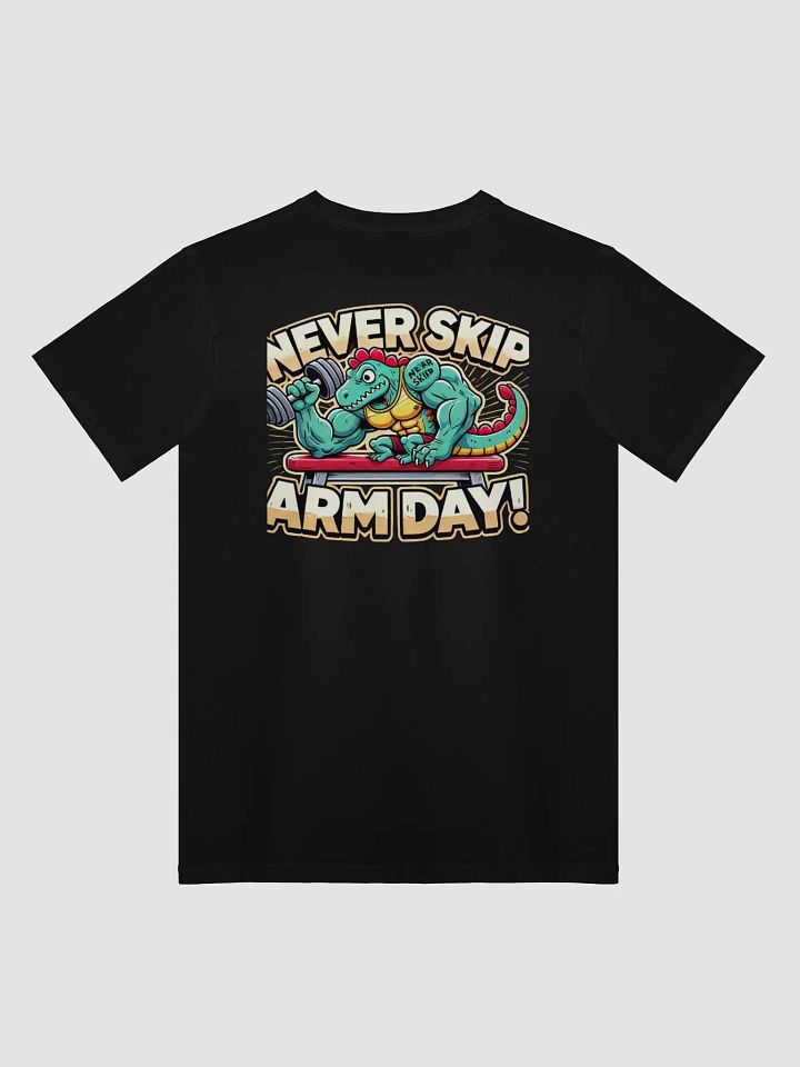 Never Skip Arm Day Dino T-Shirt product image (2)