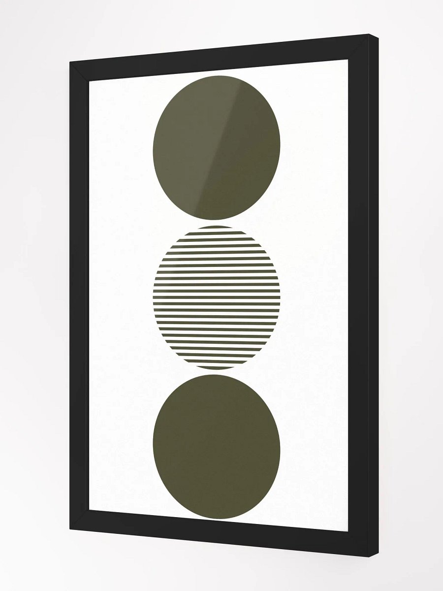 Verde Trio Framed Matte Poster product image (8)