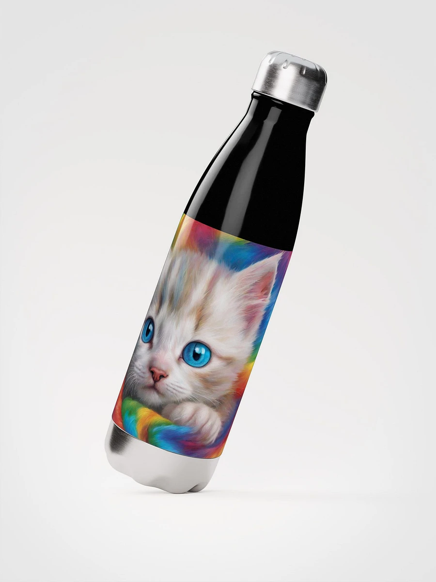 Rainbow Kitten Stainless Steel Water Bottle product image (4)