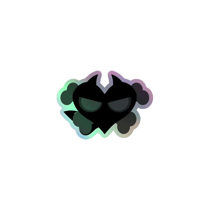 SinisterHeart Holographic Sticker product image (1)