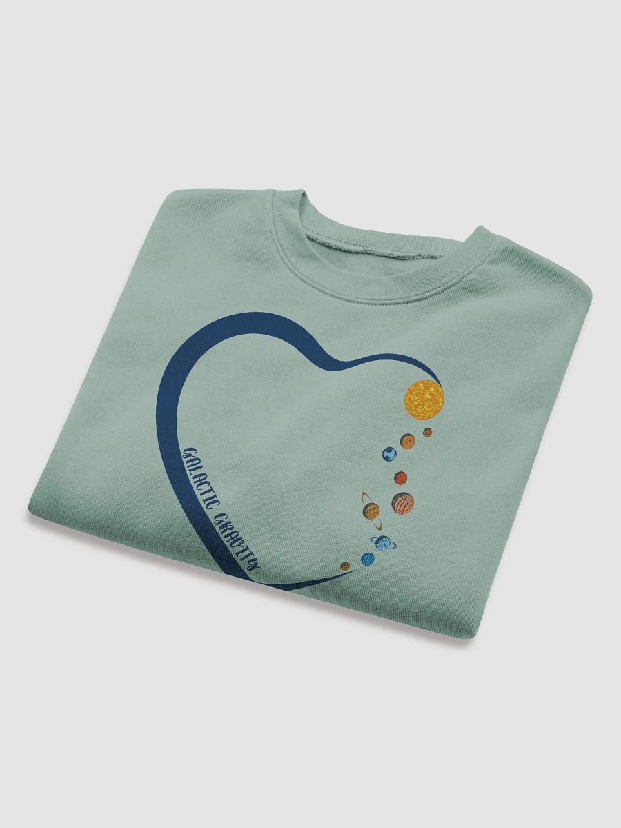 Heart Galactic Gravity Astrology Solar System Zodiac Quantum Physics Cozy crop top! Astrology gift! product image (8)