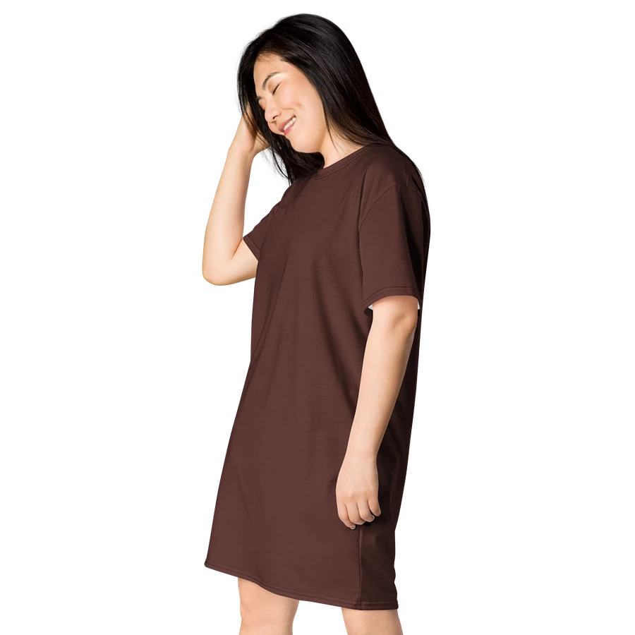 Minimalist Athleisure Chic T-Shirt Dress product image (5)