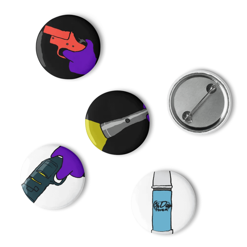 The Bureau and Writer Pin Set product image (4)