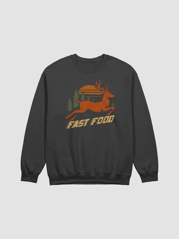 Fast Food Sweatshirt – Bold Funny Hunting Pullover product image (3)