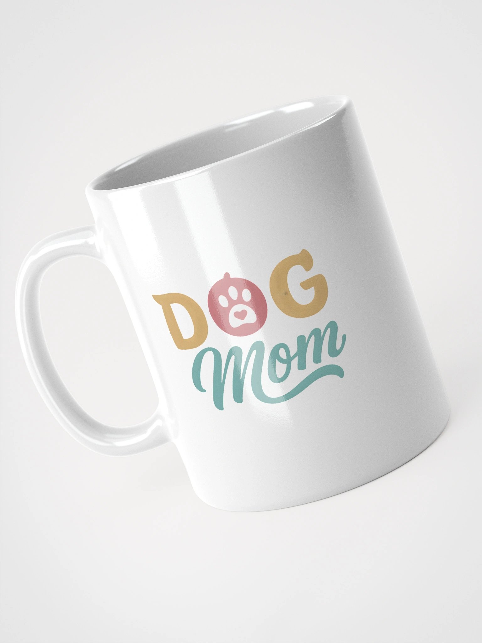 Dog Mom Mug | Bold Paw Print Design | Coffee Cup Gift for Pet Moms product image (9)