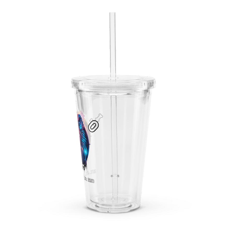 Leo - Zodiac Double Wall Clear Plastic Tumbler product image (4)