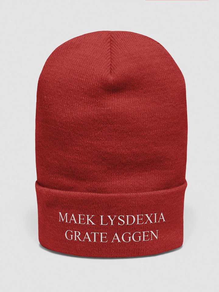Maek Lysdexia Grate Aggen - Winter Hat product image (2)