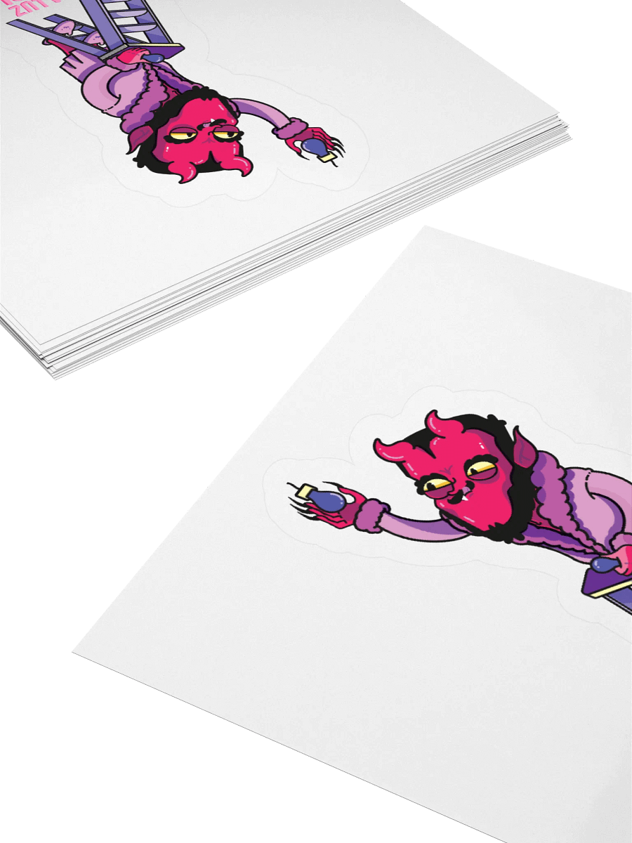 La Luz del Diablo - Sticker (Kiss Cut) product image (4)