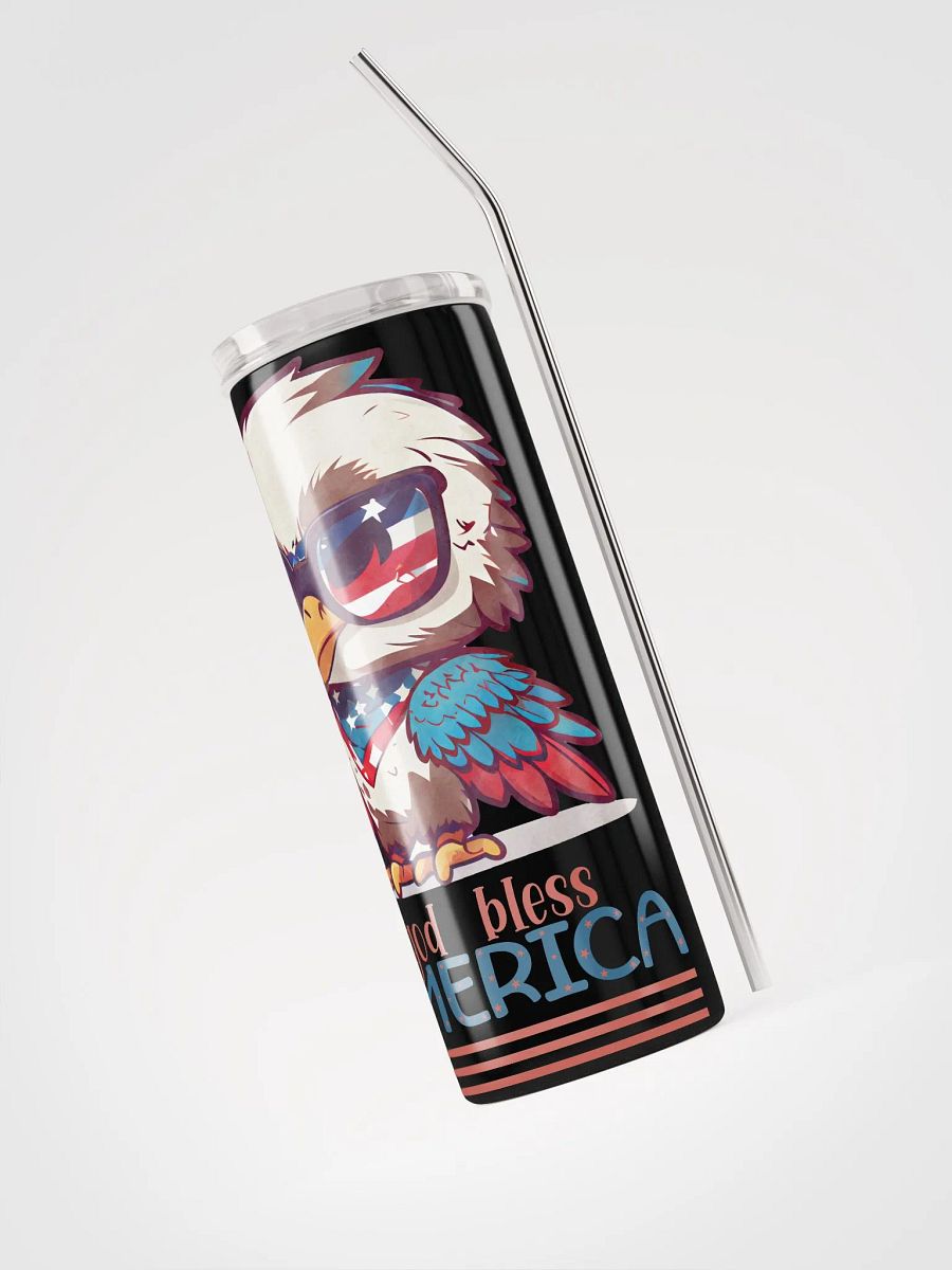 Patriotic Eagle Stainless Steel Tumbler product image (3)
