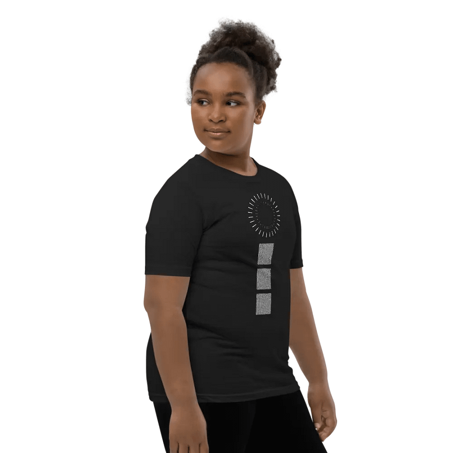 Squares and Circle Youth T-Shirt product image (13)