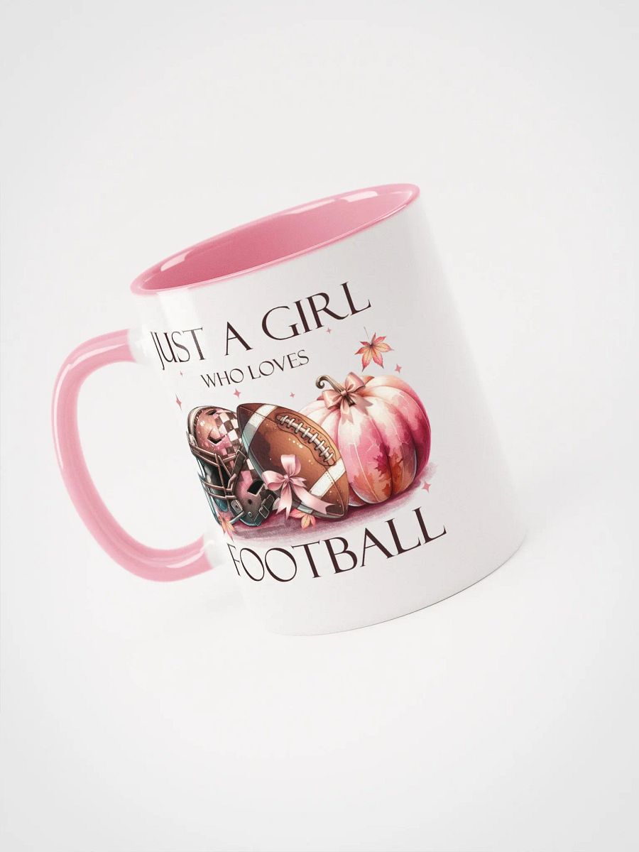Just A Girl Who Loves Football Colored Mug product image (30)