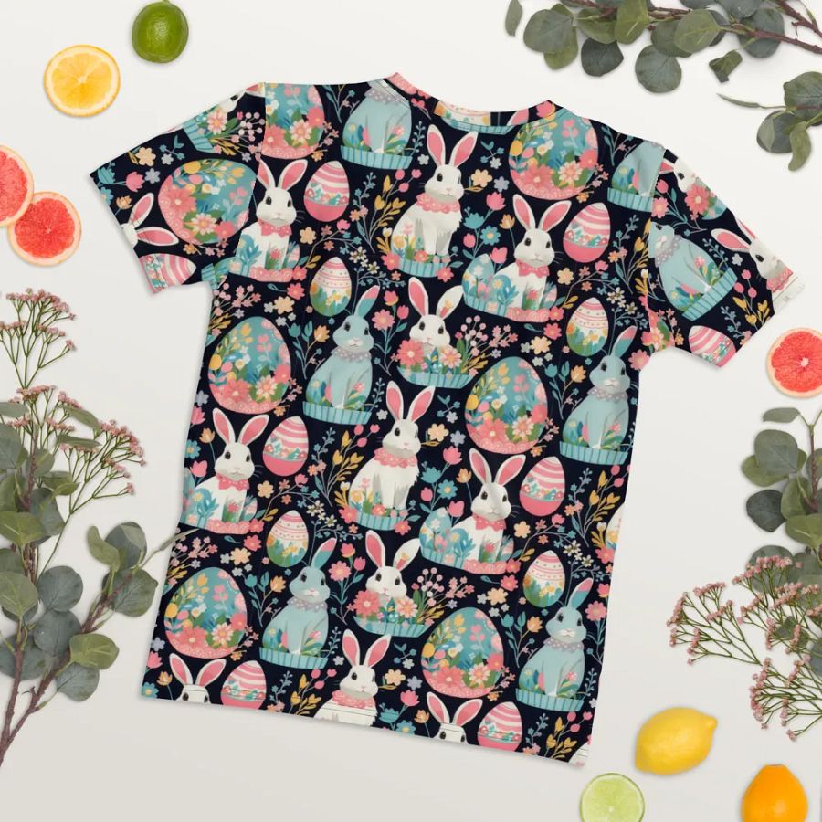 Easter Pattern All Over Print T-shirt product image (8)