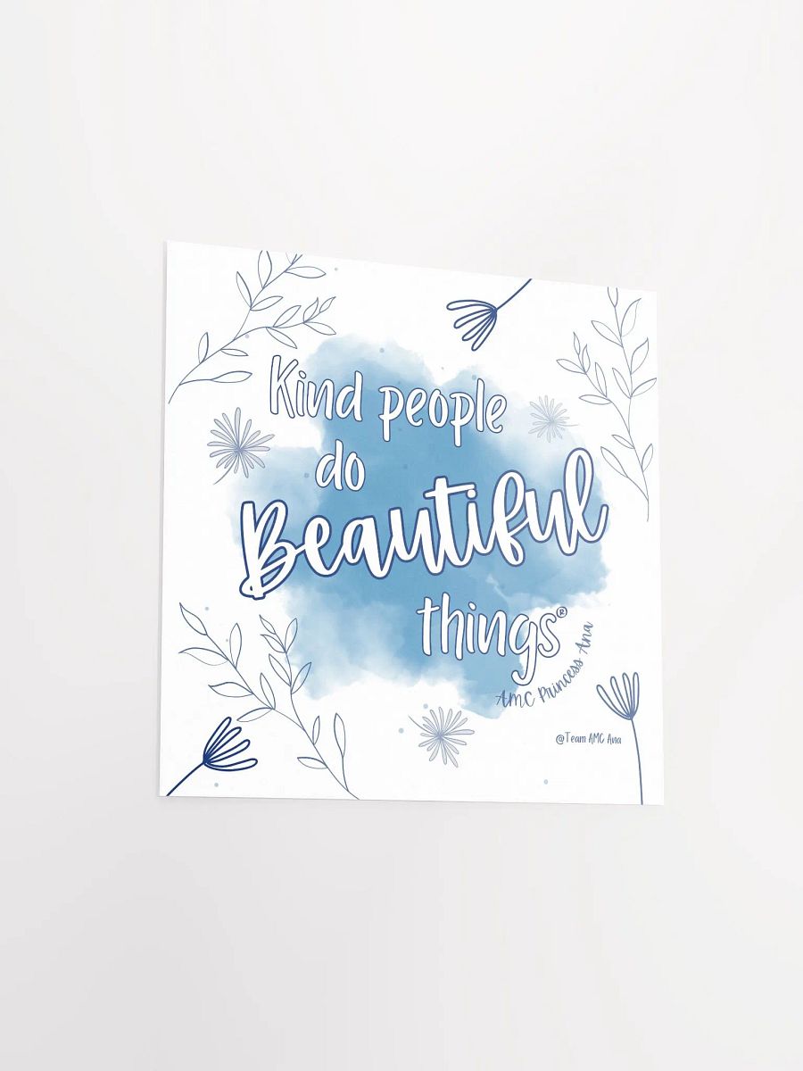KPDBT - White/Blue Poster product image (8)