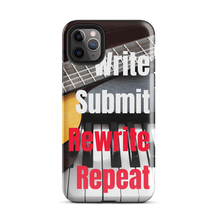 'Write Submit Rewrite Repeat' Inspirational iPhone Tough Case product image (67)