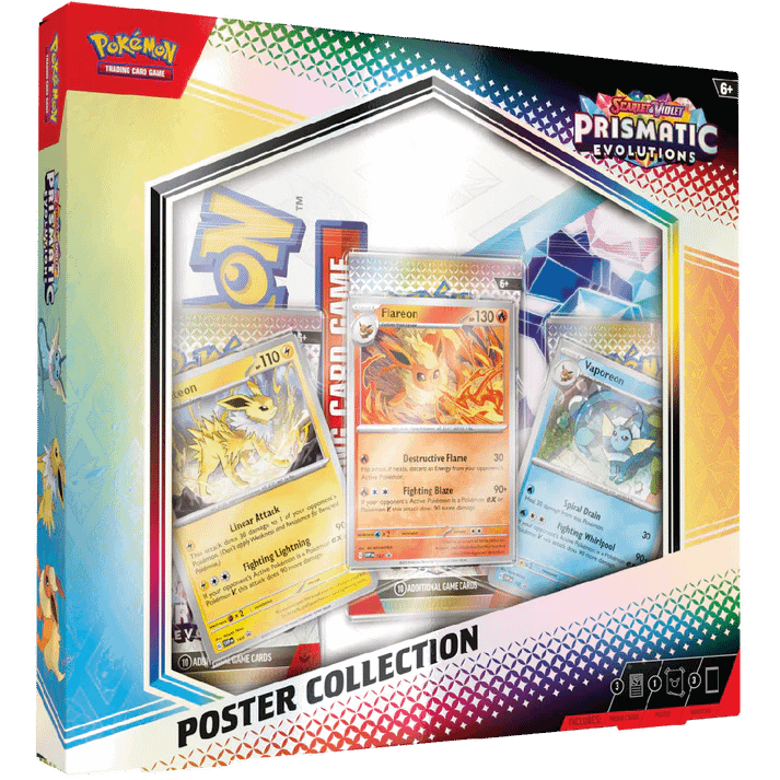 Pokémon TCG: Scarlet & Violet—Prismatic Evolutions Poster Collection product image (1)
