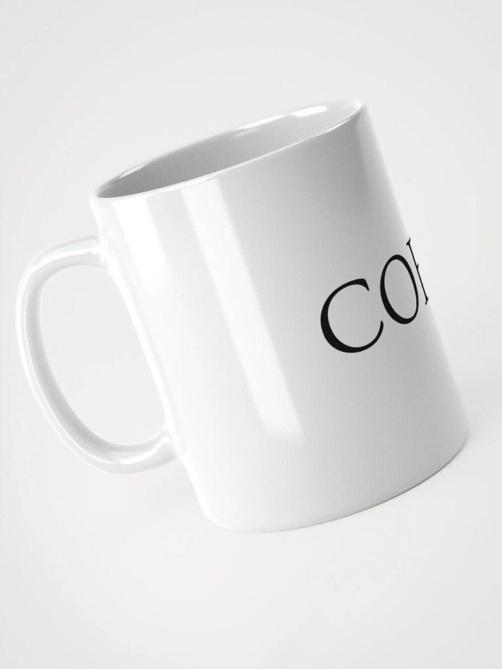 COFFEE- Glossy Coffee Mug (WHITE) product image (2)