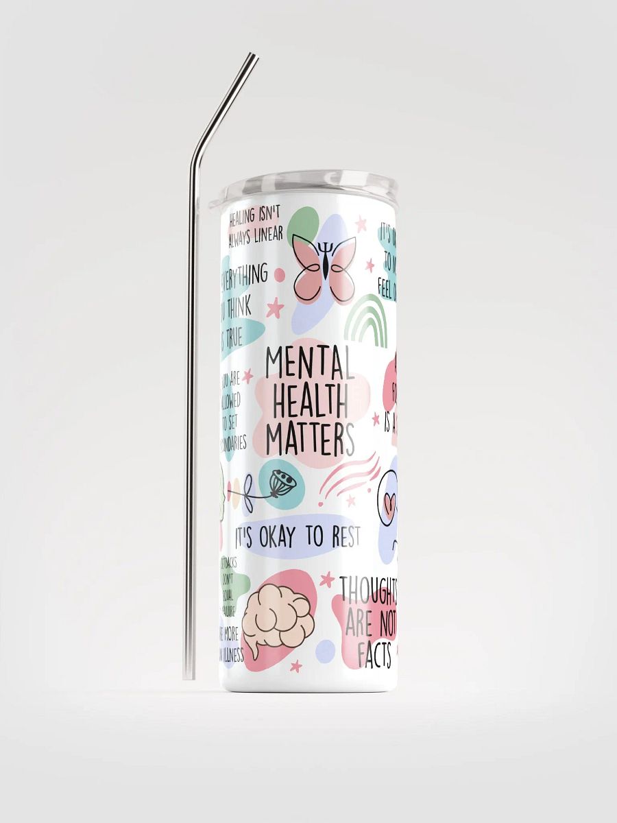 Mental Health Matters Stainless Steel Tumbler product image (1)