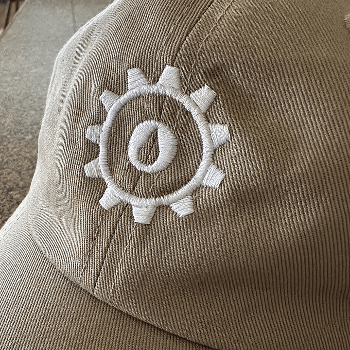 TOD Embroidered Hat (White Logo) product image (2)
