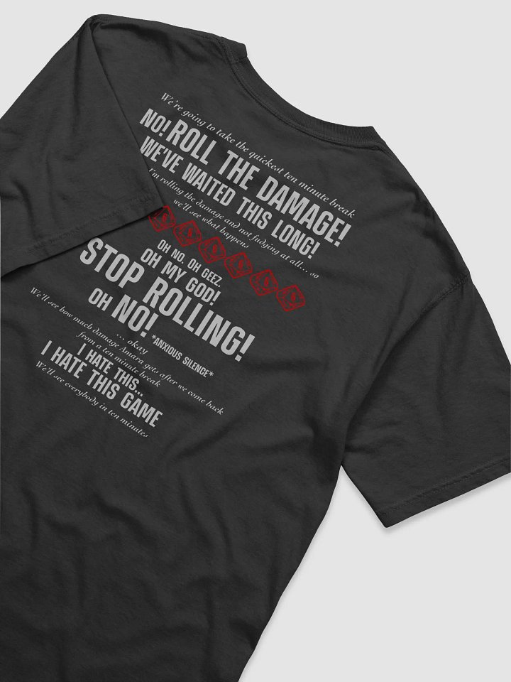 ROLL THE DAMAGE! T-Shirt product image (1)