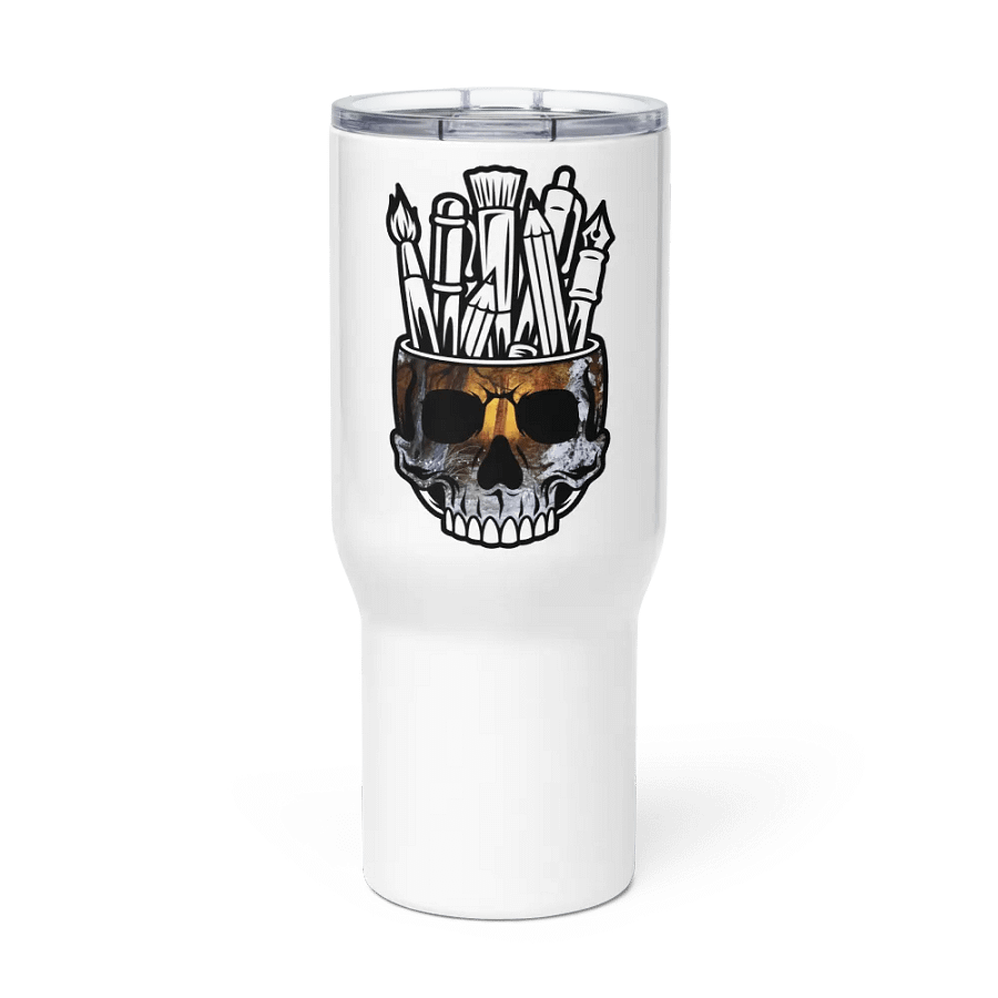 Skull Paintbrush Holder product image (3)
