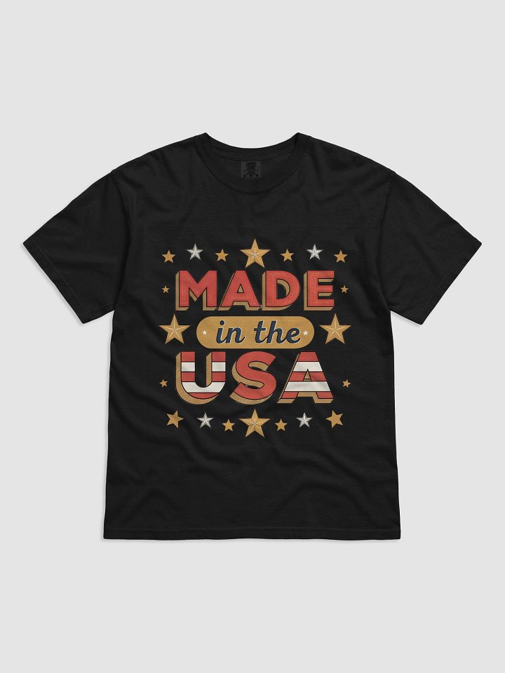 Retro “Made in USA” Patriotic T-Shirt product image (3)