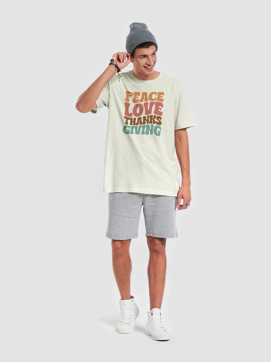 Peace Love Thanksgiving T-shirt product image (5)