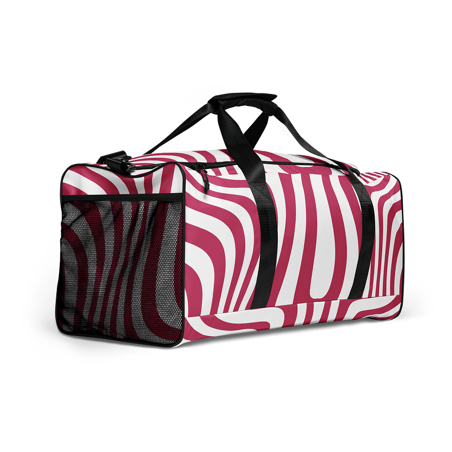 Illusion Wave Duffle Bag Pink product image (3)