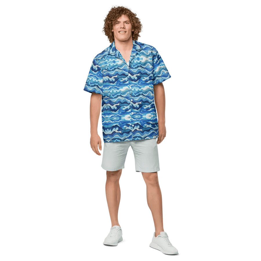 Run A Wave Hawaii Style Shirt product image (5)