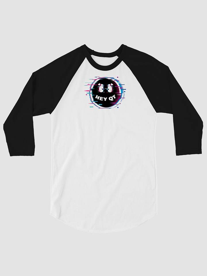 Glitch Hey QT Baseball Tee product image (1)