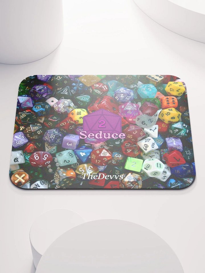 Simple Dice Mouse Pad product image (1)