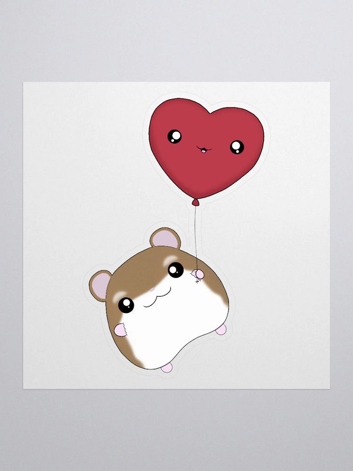 Flying Hamster Sticker product image (1)