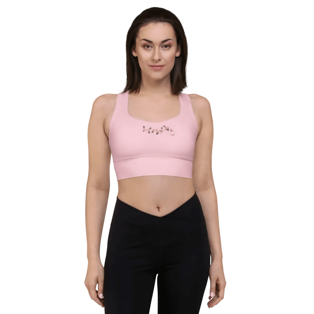 Rose Beauty Sports Bra product image (5)