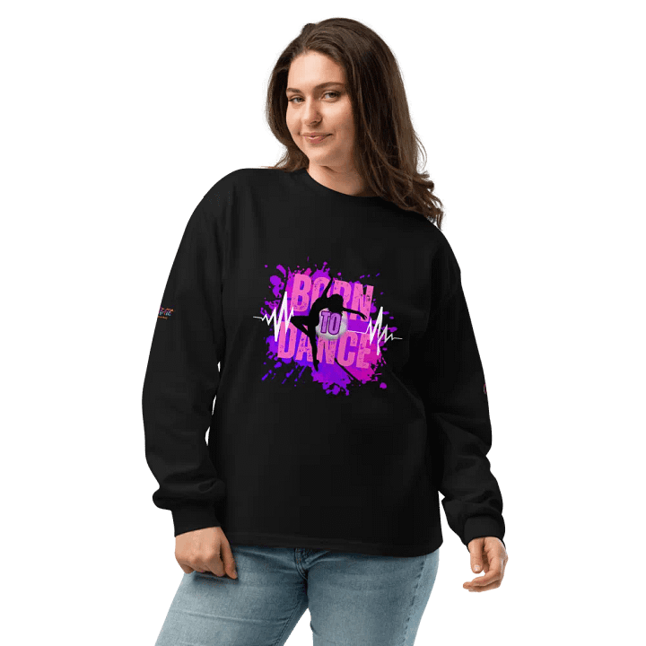 Born to Dance Her Silhouette Unisex Long Sleeve Shirt product image (2)