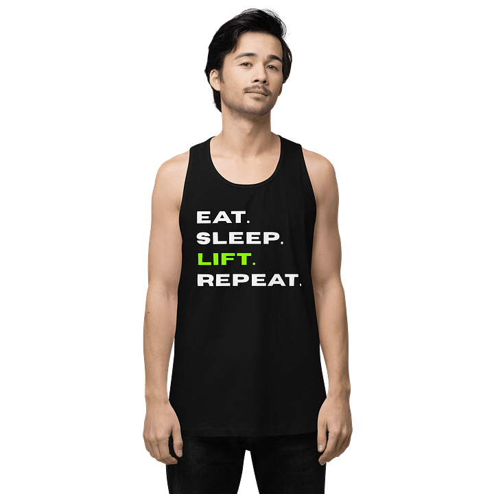Eat. Sleep. Lift. Repeat. Men's Tank Top product image (8)
