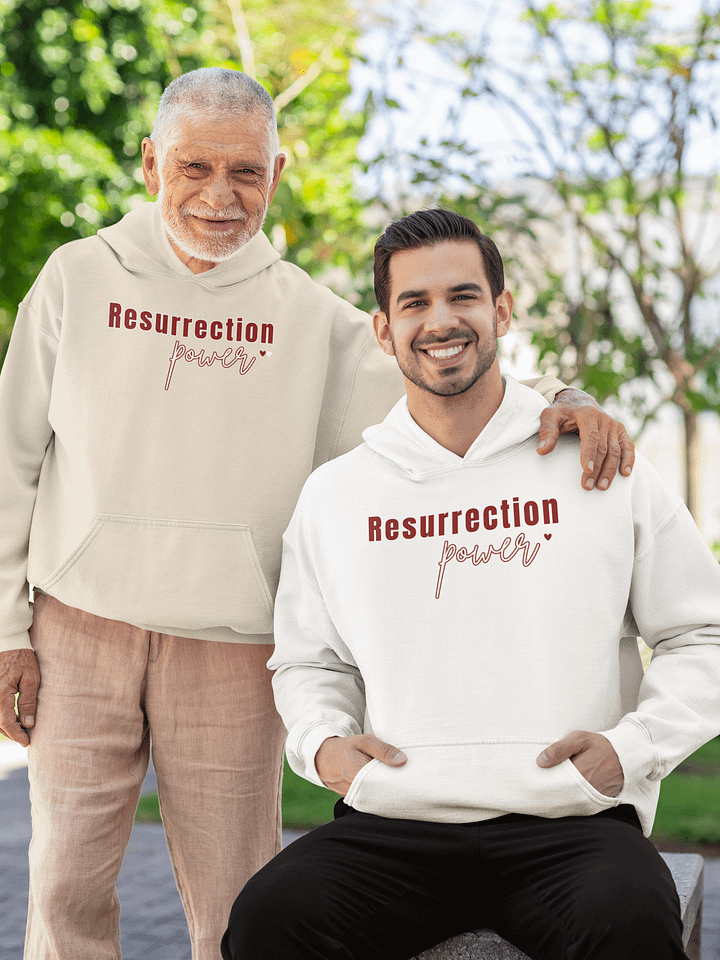 Resurrection Power, Christian Gildan Classic Hoodie product image (1)