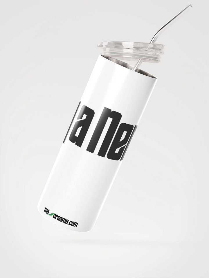 Nerd White Stainless with straw product image (2)