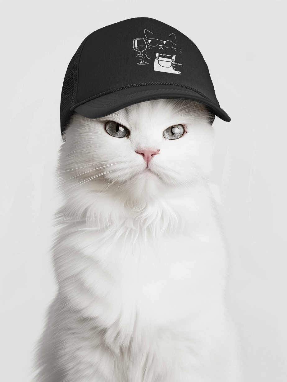 Cool Cat Foam Trucker Hat product image (1)