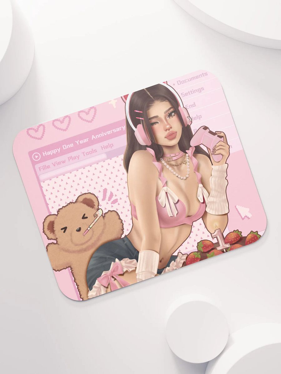 One year anniversary classic mouse pad <3 product image (7)