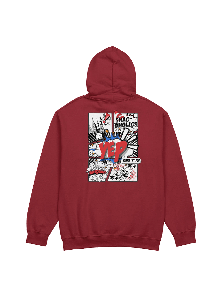 Explosive Red YeP Shac-oholics Hoodie product image (15)